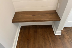Custom Cubbies Built Into Mudroom