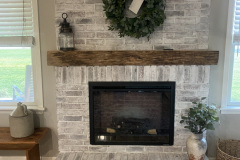 Faux Brick & Stone Fireplace Inserts