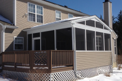 Screened In Covered Deck